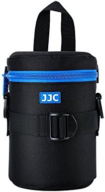 JJC Deluxe Lens Case Pouch Bag for Camera Lens Below 3.1" x 5.3"(D x L) by JJC