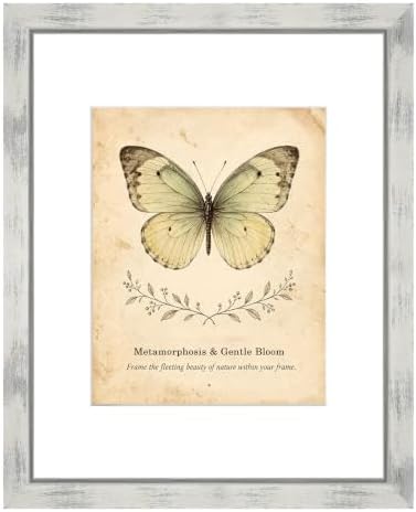 XUANLUO 1 pcs 11x14 Picture Frame with White Color,Rustic Retro Photo Frame by XUANLUO