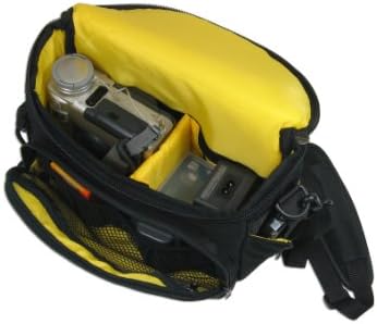 AC260 Digital Point and Shoot Premium Camera Case For Canon, Sony, Nikon, Olympus, Fuji Cameras , Black , Small - Image 2