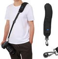 PULUZ Camera Shoulder Strap with Quick Release and Anti-Slip Soft Pad, Adjustable Camera Sling Strap for Photographers by PULUZ