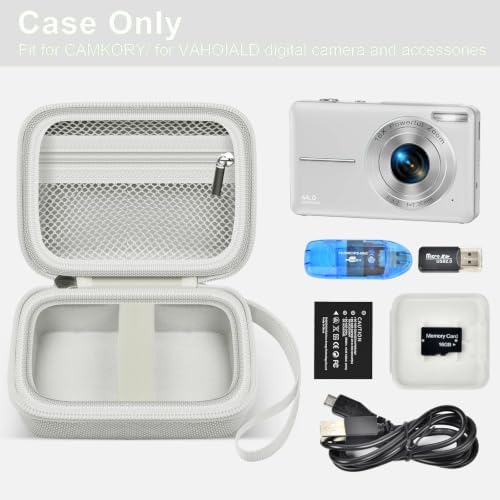 ALKOO Digital Camera Case for CAMKORY/Pouch for KODAK PixproLight Grey - Image 2