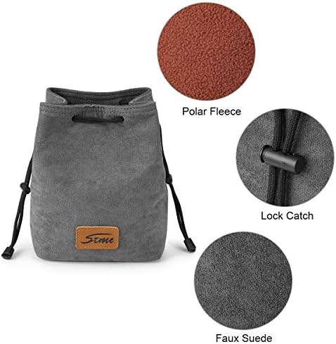 S-ZONE Soft Camera Bag DSLR Insert Handbag Drawstring Lens Case - Image 2
