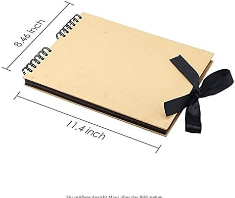 Gotideal DIY Scrapbook Album Craft Paper, 40 Sheets, Yellow - Image 3