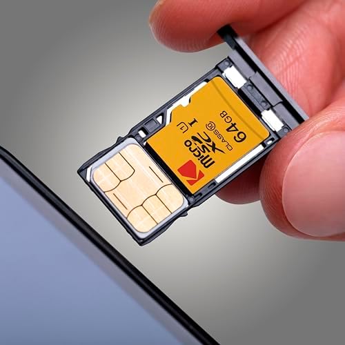 Kodak 64GB Class 10 UHS-I U1 MicroSDXC Card with Adapter 10x Write Speed - Image 2