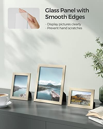 SONGMICS Collage Picture Frames, Set of 10, Glass - Image 6