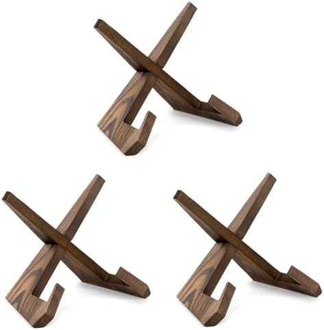 ANBOXIT Plate Stand for Display - 3 Pack 6.5 Inch Plate Holder Easel by ANBOXIT