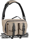 TAAOKA Camera Sling Bag,DSLR Camera Bag with Tripod Holder,Waterproof Camera Shoulder Crossbody Bag for Photographers(Coffee) by TAAOKA