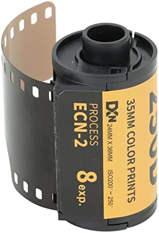 35mm Film Roll, Plastic 35mm Color Print Film, Professional Colour Print Camera Roll Wide Exposure Range ECN 2 Process 200 to 250 Degree Light Sensitivity for 135 Camera by Unknown