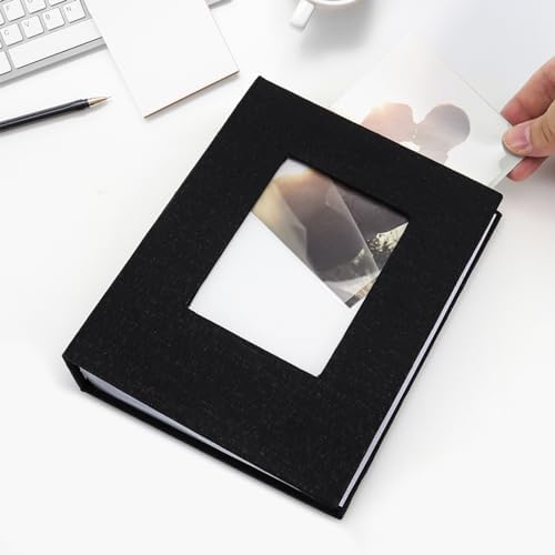 Vienrose 4x6 Small Photo Album, 2 Pack, 200 Photos, Black - Image 3