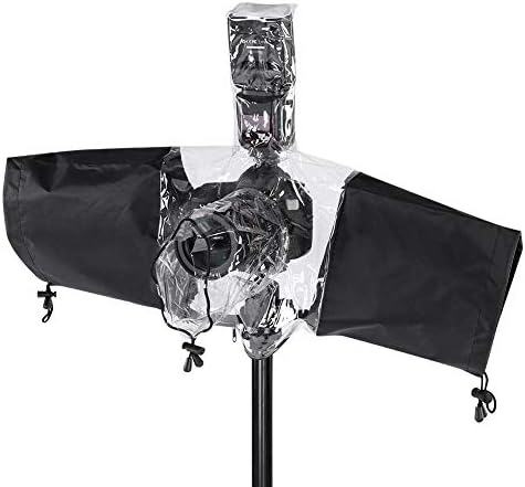 Pilipane Professional Watertight Camera Rain Cover Protector for DSLR Camera Flashlight, Camera Protector Rain Cover, Camera Accessories for Photography Rain Gear by Pilipane