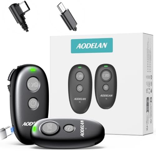 Aodelan for Sony Camera Rechargeable Wireless Remote Shutter Release by AODELAN