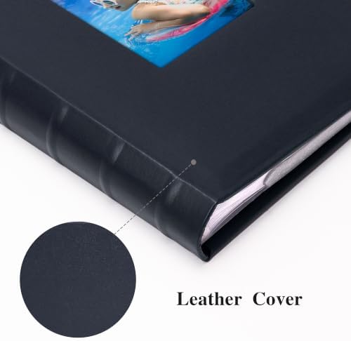 Vienrose Photo Album 4x6 300 Photos PU Leather Cover Blue - Image 5