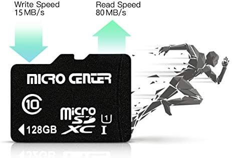 INLAND Micro Center 128GB Class 10 MicroSDXC Flash Memory Card with Adapter for Mobile Device Storage Phone, Tablet, Drone & Full HD Video Recording - 80MB/s UHS-I, C10, U1 (1 Pack) - Image 3