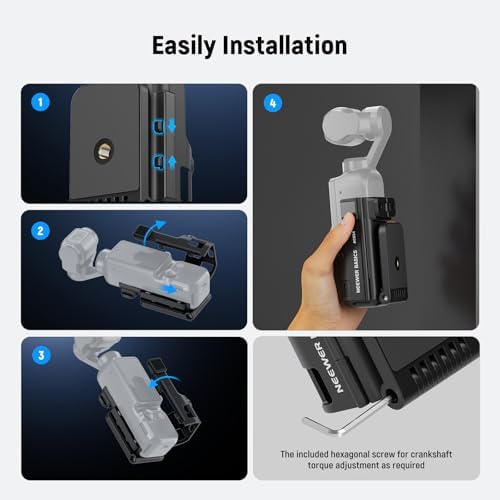 NEEWER Basics Magnetic Mount Compatible with DJI Osmo Pocket 3 Xtra Muse - Image 6