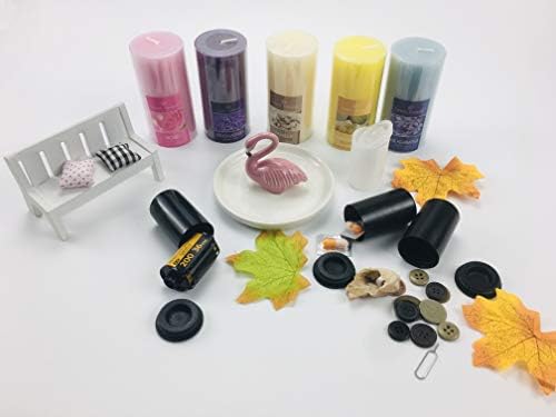70 Pieces Film Canisters w/Caps,35MM Empty Camera Reel Containers, for Rockets, Black, 8 OZ, 2" H, 1" W, Plastic, Films Developing Processing Tube, Roll Case, Small Accessories, Storage - Image 3