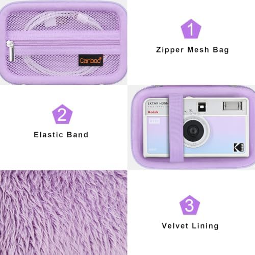 Canboc Carrying Case for KODAK EKTAR H35/ H35N/ EC35/ Snapic A1 Film Camera - Image 6