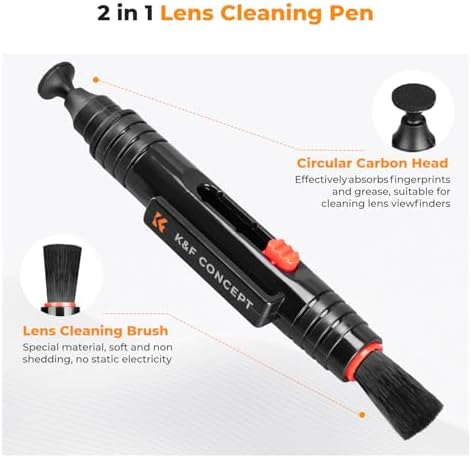 K&F CONCEPT 4 in 1 Camera Lens Cleaning Kit for Photography Beginner - Image 5
