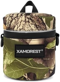 Camera Lens Case Lens Bag Compatible (3.15" x 3.74"(Nylon, Leaf)) - Image 2