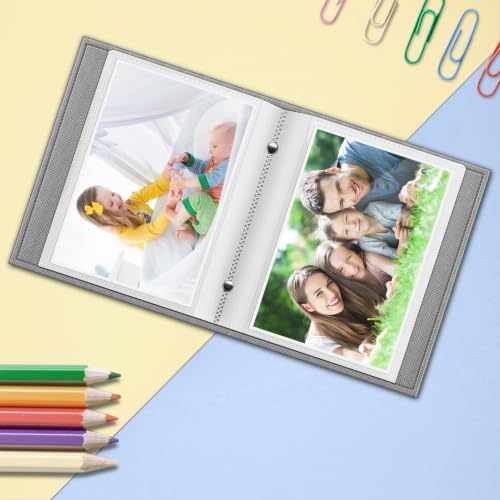 Fintie Photo Album 4x6 Photos - 52 Pockets Small Wallet Albums For Family - Image 4