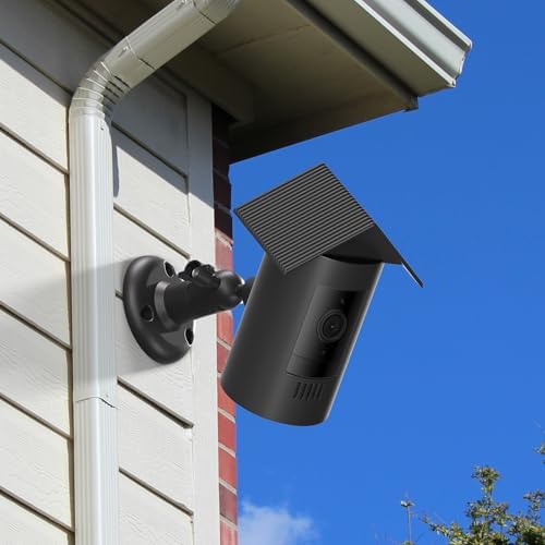 Protective Silicone Cover Case for Ring Outdoor Cam Plus, Plug-in -Weatherproof Shield with Anti-Glare & UV Protection, Outdoor Ready, Easy Install - Image 6