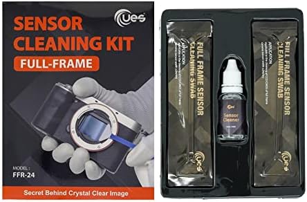 UES Full-Frame Camera Sensor Cleaning Kit (14pcs Swabs and 15ml Cleaner) - Image 2