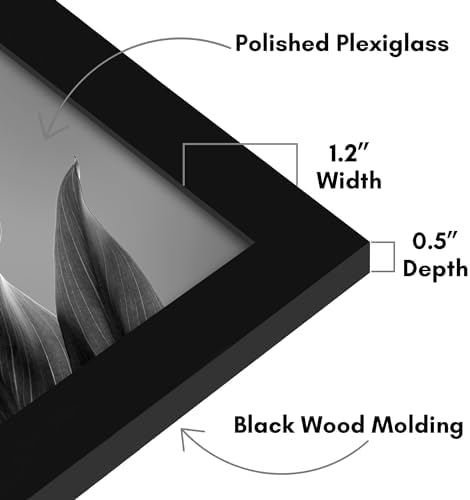 Americanflat 20x32 Poster Frame - Engineered Wood - Black - Image 3