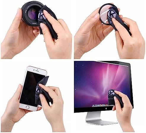 Camkix Lens and Screen Cleaning Kit - 2X Cleaning Spray 2X Microfiber Cloth - Perfect to Clean The Lens of Your DSLR and Compatible with Your Camera, Smartphone, Tablet, Notebook, etc. - Image 4