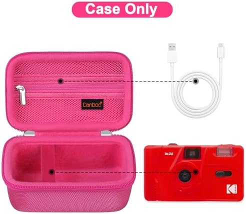 Canboc Carrying Case for Kodak EKTAR H35/ H35N/ EC35/ Snapic A1 Film Camera - Image 2