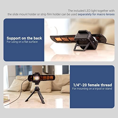 JJC Film Digitizing Adapter Set with LED Light Replaces Nikon ES-2 - Image 6
