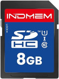SD Card 8GB, 1 Pack UHS-I U1 Class 10 8G SDHC Flash Memory Card Compatible with Digital Camera, Computer, Trail Cameras by SINOBRIGHT