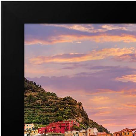 Americanflat 14x18 Picture Frame with Polished Plexiglass - Signature Collection - Gallery-Style Frames Made of Engineered Wood - Photo Frame for Wall Display - Black - Image 3