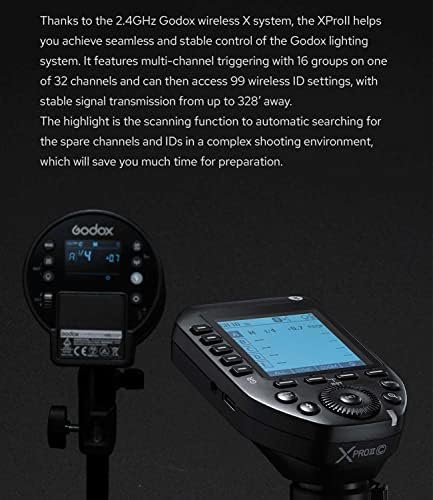 Godox XProII-N TTL Wireless Flash Trigger for Nikon Camera, Remote Trigger - Image 4