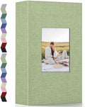 Popotop Photo Album 4x6-300 Photos Linen Cover Photo Books with 300 Horizontal Pockets,Slip-in Picture Albums for Family Wedding Anniversary Baby Vacation Pictures by Popotop