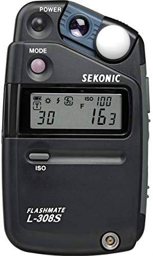 Sekonic L-308S Flashmate Digital Incident, Reflected & Flash Light Meter by Sekonic