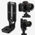 DSLR Camera L-Bracket, Vertical & Horizontal Switching Quick Release Plate, Compatible with Canon Nikon Sony DJI Osmo Ronin Zhiyun Stabilizer, Tripod & Monopod by Aylthyo
