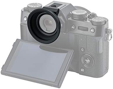 Kiwifotos KE-XT20 Large Soft Silicon Camera Eye Cup Eyepiece for Fuji X-T30 X-T20 X-T10, XT30 Eyecup Eye Piece, Hot Shot Eyecup Viewfinder, Eyeglass Users, Compatible with Fujfilm X-T30 X-T20 X-T10 - Image 5