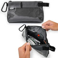 GOBAGS Production Zipper Bags - Electronics & Camera Accessories Bag - Cable organizer, Gear Accessory Pouch, Travel Camera Essentials (Small, Gray, 2 pack) by Unknown