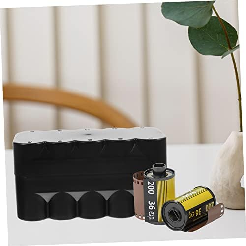 TOYANDONA Black Plastic Film Canisters Carrying Organizer for 10 Rolls - Image 5