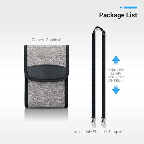 JJC Portable Camera Case for Fujifilm X100VI X100V X100F, Ricoh GR IIIx GR3 - Image 6