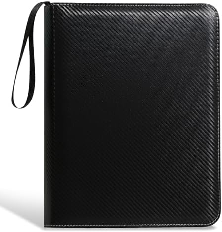 Acid Free Archival Film Negative Binder Album Film Negative Storage Box Using Leather and Zipper Design 3 Ring Binder for 120 35mm Film Negative Sleeves - Image 3