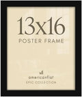 Americanflat 13x16 Picture Frame - Engineered Wood - Black by Americanflat