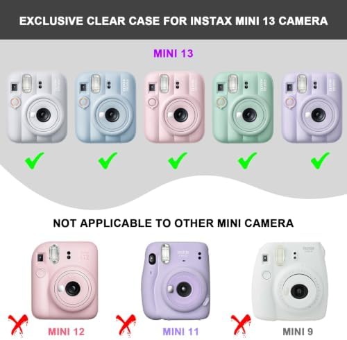 Mini 13 Clear Case for Fujifilm Instax Mini 13 Instant Camera - Image 2