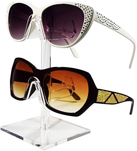 MOOCA 2-Piece Acrylic Eyewear Display Stand, Holds 4 Frames - Image 5