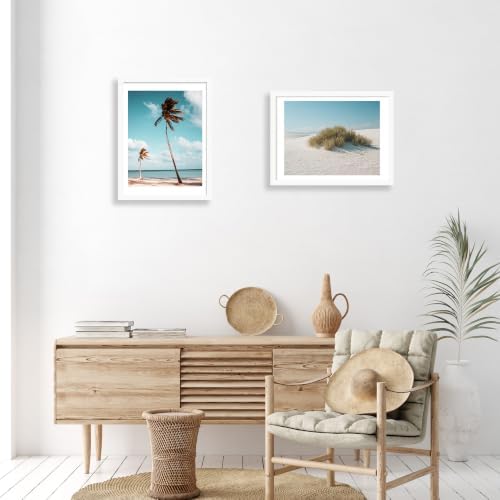 12x16 Picture Frame Set of 4 with Real Glass, Wall Mount - Image 2