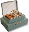 Decorative Storage Boxes with Lids Set-2 Store Photos, Letters Memory Box by HOYWOUL