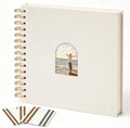 Vienrose Scrapbook Album,80 Pages,12x12 Inch,Beige by Vienrose