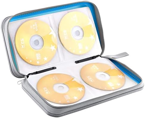96‑Capacity Hard Plastic CD/DVD Binder for Car, Home & Travel - Image 5