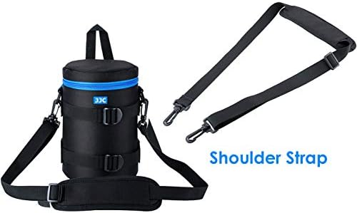 JJC Water Resistant Deluxe Lens Pouch Case Bag for Canon EF 70-200mm 4L / EF 28-300mm 3.5-5.6 USM/EF 70-300mm 4-5.6L/ Nikon AF-S NIKKOR 70-200mm 4G ED VR/Nikon 80-200 F2.8, Inner Size:113 x 215mm - Image 4
