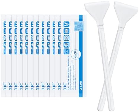 12 pcs 24 mm Full-Frame Sensor Microfiber Cloth Cleaning Swab by JJC