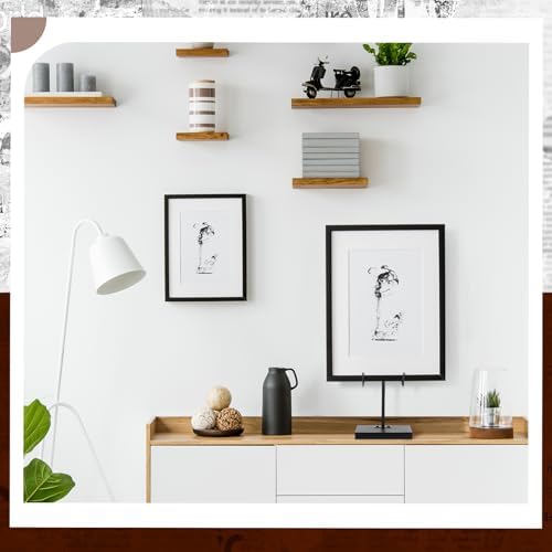 RattanView Metal Platter Stands for Display 10 x 5 x 4 frame Holder - Image 4
